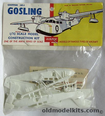 Airfix 1/72 Grumman J4F-1 Gosling  Widgeon - Bagged (J4F1), 1421 plastic model kit